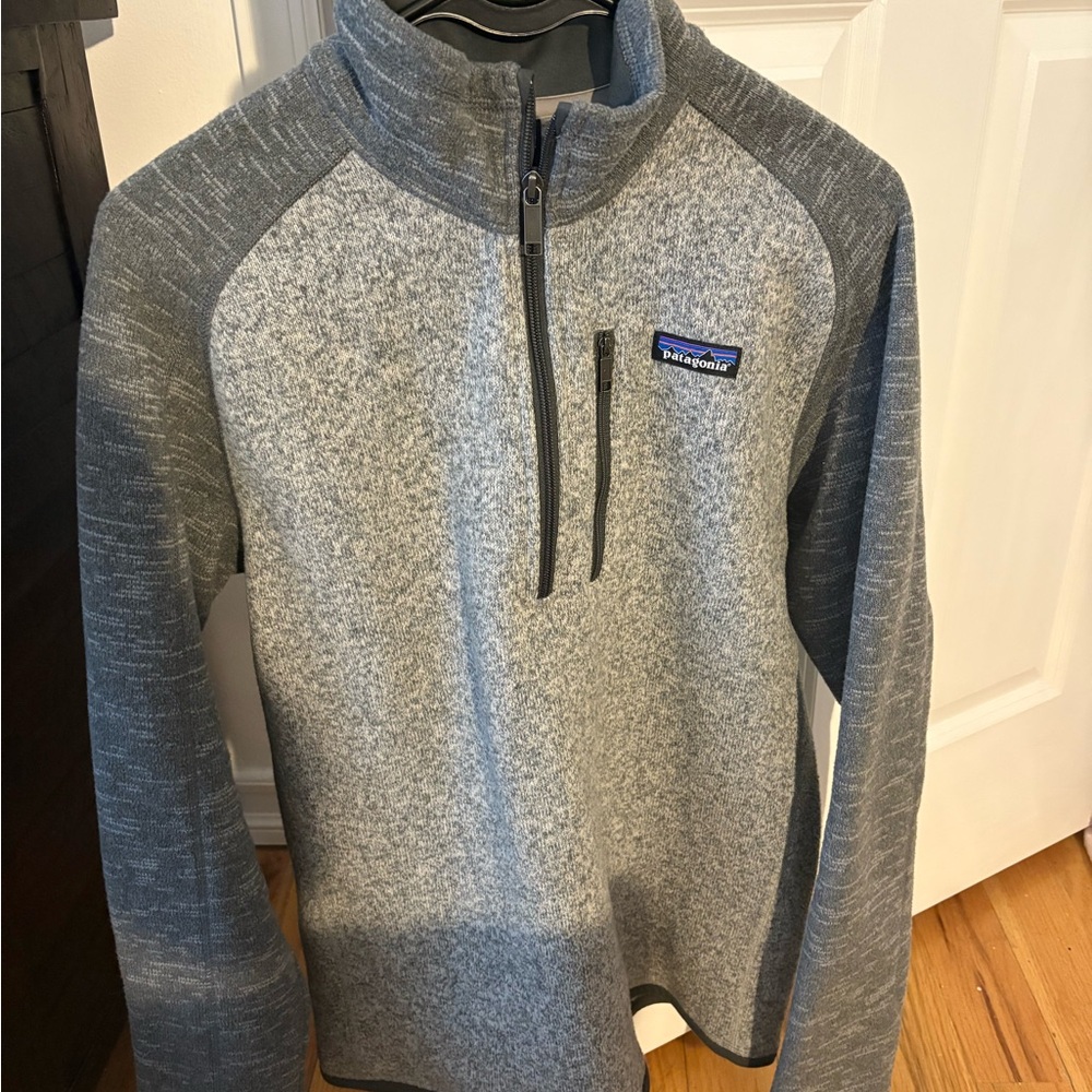 Patagonia Charcoal Fleece Quarter-Zip